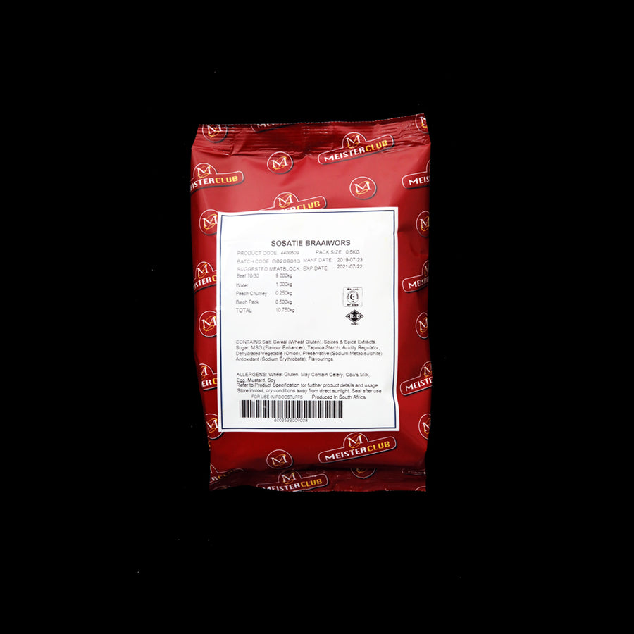 Crown National Sosatie Braaiwors