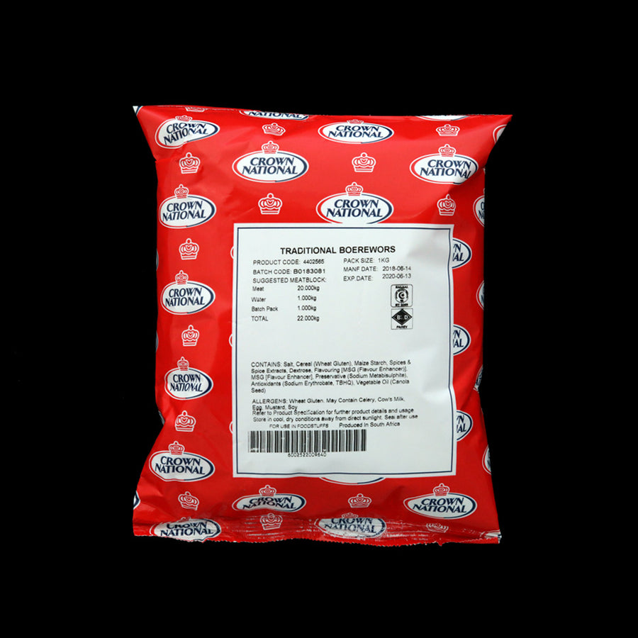 Crown National Traditional Boerewors